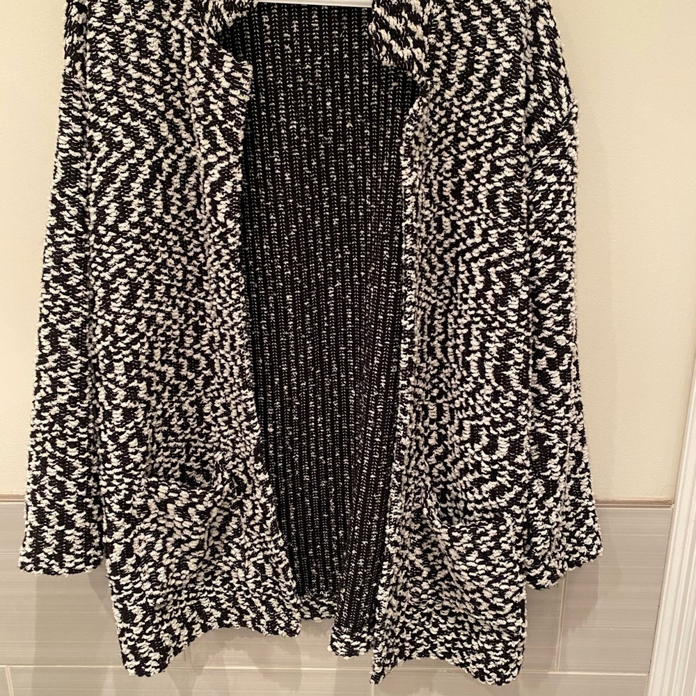 Style & Co Notch-Neck Boucle Cardigan - Picture 3 of 5